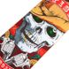 Лонгборд оригинал Fish Skateboards 38" - Skull & Rose 96 см