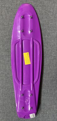 Дошка для пенні борда 54 см 22 дюйма з гравіюванням Penny - Фіолетовий (d117)