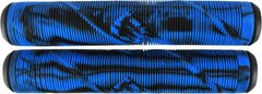 Грипсы для трюковых самокатов Striker Swirl series - Черный/Синий 16 см (tr7938)