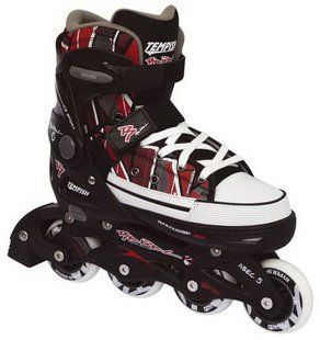 Раздвижные ролики Tempish Rebel PP - Black 33-36 р.
