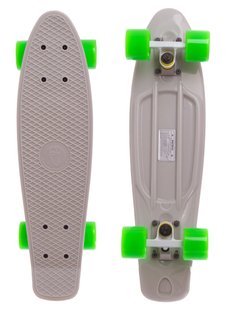 Fish Skateboards 22.5" Grey - Сірий 57см пенні борд (FC12)