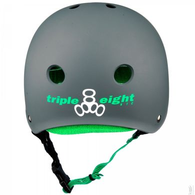 Шлем защитный Triple8 Sweatsaver Helmet - Carbon р. L 56-58 см (mt4183)
