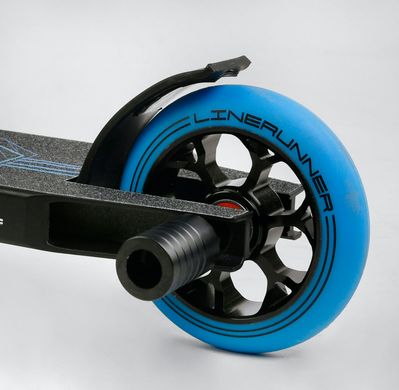 Трюковый самокат Best Scooter HIC Linerunner - Черно-Синий 110 мм (st6593)