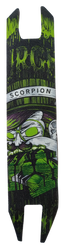 Гриптейп наждак шкурка для трюкового самоката - Scorpion Green (n109)