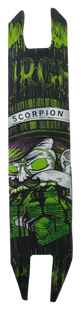 Гриптейп наждак шкурка для трюкового самоката - Scorpion Green (n109)