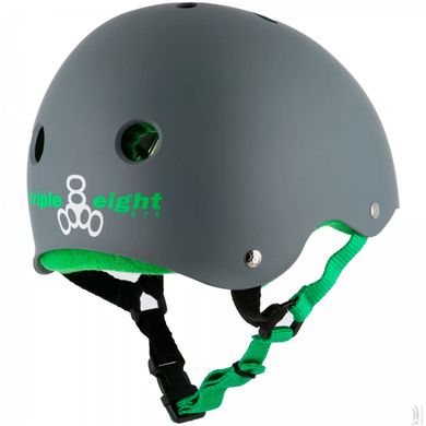 Шлем защитный Triple8 Sweatsaver Helmet - Carbon р. XL 58-61 см (mt4184)