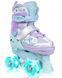 Детские ролики квады Raven Isla Violet LED размер 30-33 (sk794)