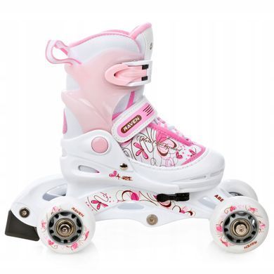 Дитячі ролики Raven Laguna White/Pink розмір 26-29 (smj363)