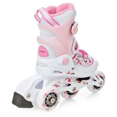 Дитячі ролики Raven Laguna White/Pink розмір 26-29 (smj363)