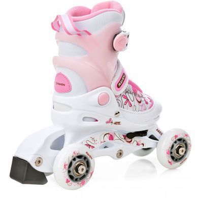 Дитячі ролики Raven Laguna White/Pink розмір 26-29 (smj363)