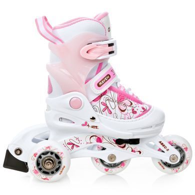 Дитячі ролики Raven Laguna White/Pink розмір 26-29 (smj363)