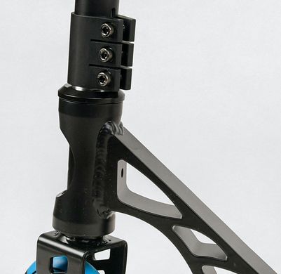Трюковой самокат Best Scooter HIC Reactor - Черно-Синий 110 мм (st6583)