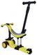 Триколісний самокат 5в1 дитячий сидіння і батьківська ручка Maraton Credo 2 - Жовто-Чорний (sa320)