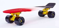 Fish Skateboards Black&Red 22,5" - 57 см Soft-Touch пенні борд (FSTM7)