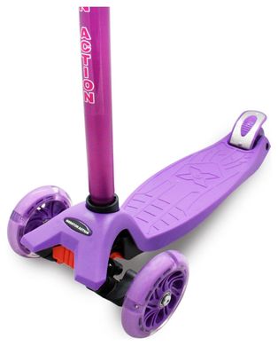 Самокат детский Maraton MAXI Action - Фиолетовый (scm711)