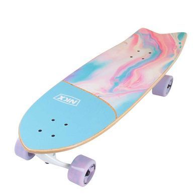 Круизер серфскейт NKX Wide Surfskate Series Olive Blue 30" (nkx482)