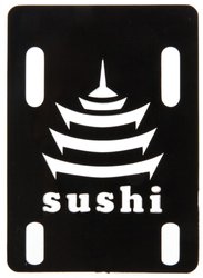 Райзер для скейтборду Sushi Riser 1/8 дюйма Чорний 1 шт (rss1211)