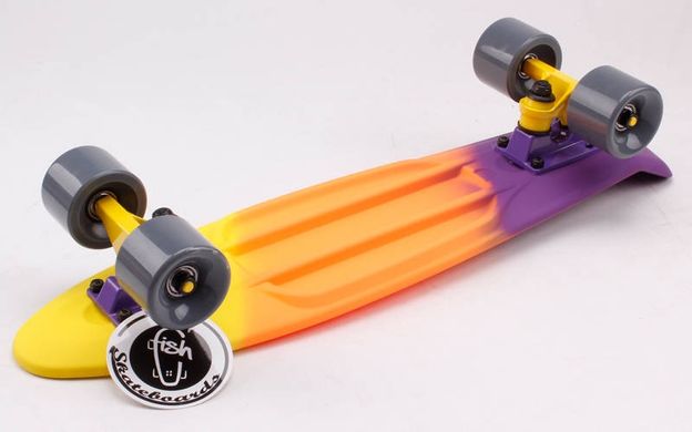Fish Skateboards Sunset 22" - Сансет 57 см Soft-Touch пенни борд (FSTM4)