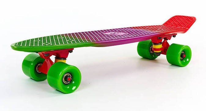 Пенні борд Fish Skateboards градієнт 22.5" - Форест 57 см (FM10)