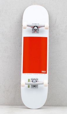 Скейтборд Globe G0 Block Serif White/Red 8.0" Дюймов (cr2300)