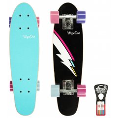 Пенні борд круізер дерев'яний Wipeout Skateboard Lighting Bolt (fm3113)