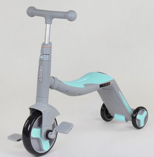 Самокат велобіг велосипед 3в1 Best Scooter - Ментол (ckm414)