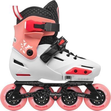 Детские ролики RollerBlade Apex platinum-coral размер 33-36 (smj808)