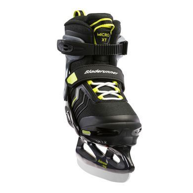 Детские коньки Bladerunner Micro XT Ice Black/Lime размер 32-37 (sk890)