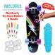Пенни борд круизер деревянный Wipeout Skateboard Lighting Bolt (fm3113)
