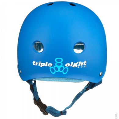Шолом захисний Triple8 Sweatsaver Helmet - Royal Blue р. XL 58-61 см (mt4189)