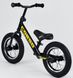 Велобіг дитячий Corso AIR - Чорний з жовтим (mk1128)