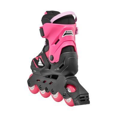 Дитячі ролики Rollerblade Microblade Black/Pink розмір 36.5-40.5 (sk166)