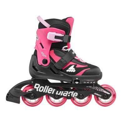 Дитячі ролики Rollerblade Microblade Black/Pink розмір 36.5-40.5 (sk166)