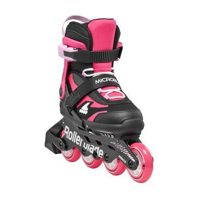 Дитячі ролики Rollerblade Microblade Black/Pink розмір 36.5-40.5 (sk166)