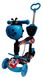 Триколісний Самокат беговел дитячий Scooter 5в1 - З батьківською ручкою і сидушкой - The UK/ Англія (s2114)
