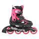 Дитячі ролики Rollerblade Microblade Black/Pink розмір 36.5-40.5 (sk166)