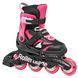 Дитячі ролики Rollerblade Microblade Black/Pink розмір 36.5-40.5 (sk166)