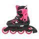 Дитячі ролики Rollerblade Microblade Black/Pink розмір 36.5-40.5 (sk166)