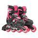 Дитячі ролики Rollerblade Microblade Black/Pink розмір 36.5-40.5 (sk166)