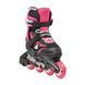 Дитячі ролики Rollerblade Microblade Black/Pink розмір 36.5-40.5 (sk166)