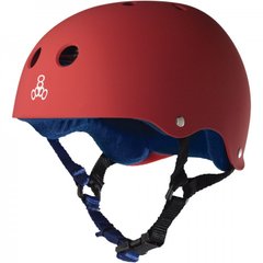 Шлем защитный Triple8 Sweatsaver Helmet - United Red р. M 54-56 см (mt4192)