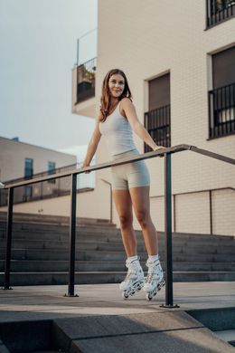 Розсувні ролики Raven Pulse White/Gold розмір 37-40 (smj549)