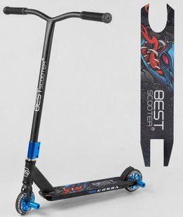 Трюковый самокат Best Scooter HIC COBRA - Синий 110 мм (st8111)