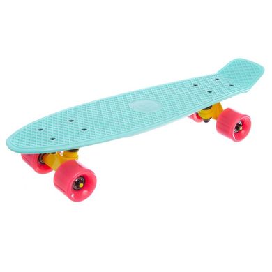 Fish Skateboards 22.5" Mint/Pink - Мятный/Розовый пенни борд (FP6)