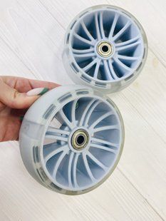 Колеса для детского трехколесного самоката LED abec7 - Светятся