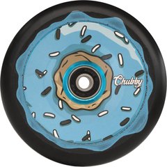Колесо для трюкового самоката Chubby Melocore Doughnut Blue 110 мм (cb104)