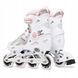 Розсувні ролики Raven Pulse White/Pink розмір 37-40 (zh525)