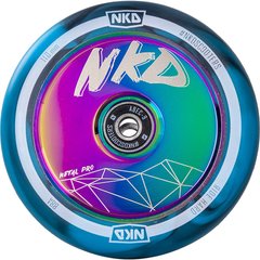 Колесо на трюковий самокат NKD Metal Pro Scooter Wheel Rainbow 110 мм (nkx118)