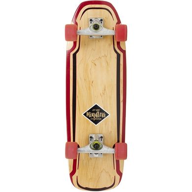 Серфскейт круизер дерев'яний Mindless Surf Skate - Maroon 76 см (nt6211)