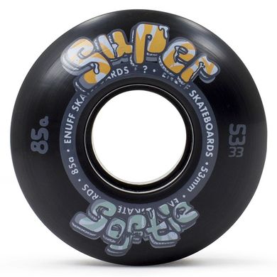 Набор колес для скейтборда Enuff Super Softie - Black 53 мм (sdi4327)
